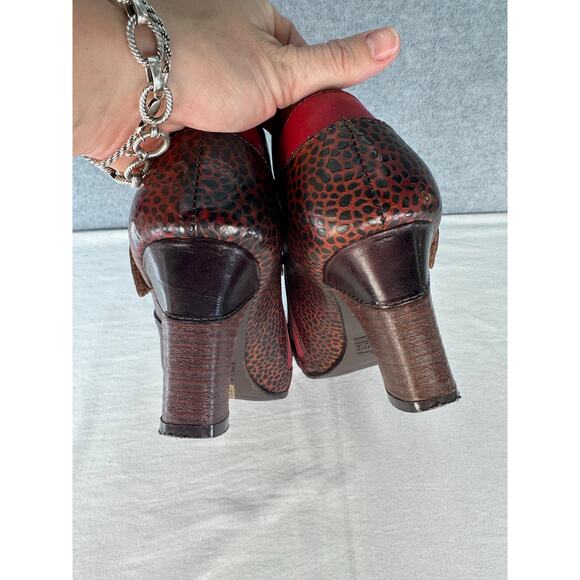 L'Artiste by Spring Step Womens sz 42 (10.5-11) Fia Ankle Bootie Block Heel BOHO - Picture 8 of 14